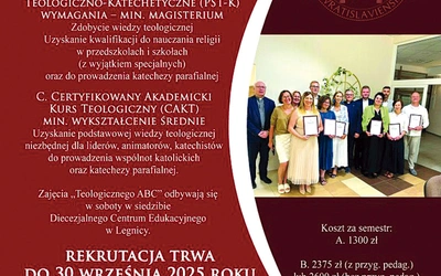 W Legnicy nadal można uzyskać wykształcenie teologiczne.