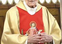 Ks. Józef Korzeń  w Cerekwi pracował  przez 54 lata.
