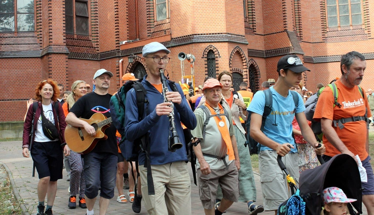Pielgrzymka na Jasną Górę - wyjście