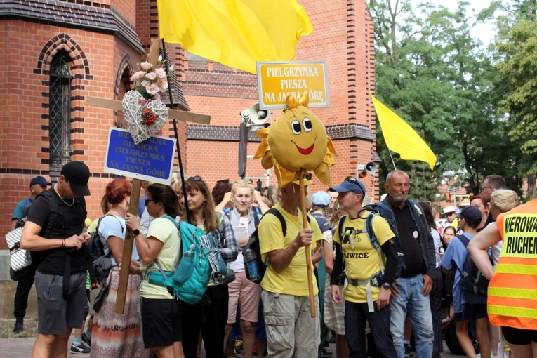 Pielgrzymka na Jasną Górę - wyjście