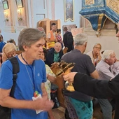 W Nowym Kazanowie odpoczywali pątnicy z Praskiej Pielgrzymki Pieszej