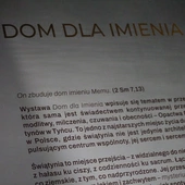 Tęsknota za miejscem, gdzie mieszka Bóg