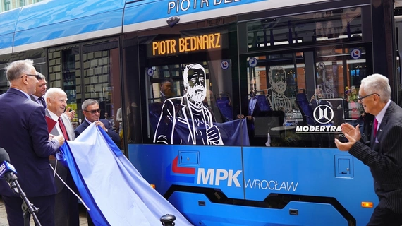 Wrocław ma tramwaj im. Piotra Bednarza