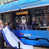 Wrocław ma tramwaj im. Piotra Bednarza