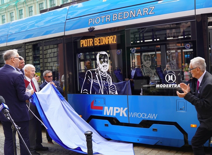 Wrocław ma tramwaj im. Piotra Bednarza