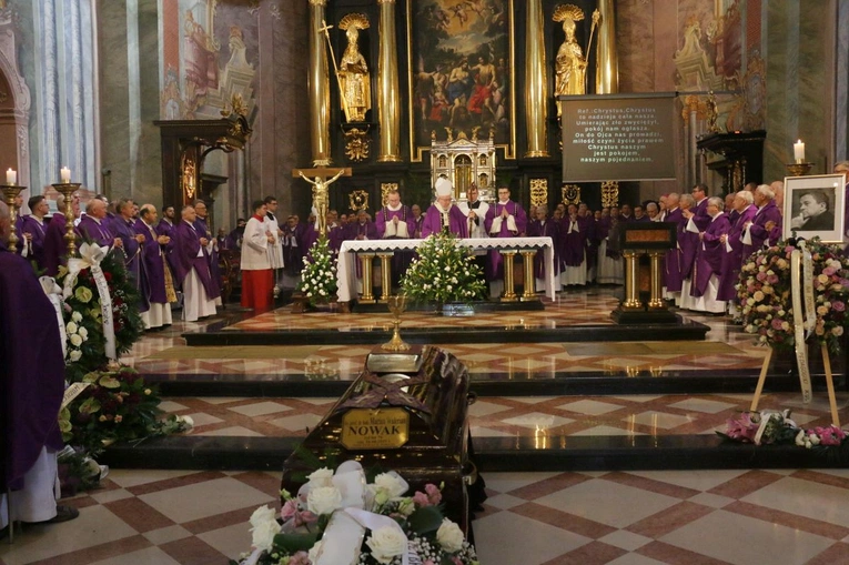 Pogrzeb ks. prof. Mariana Nowaka