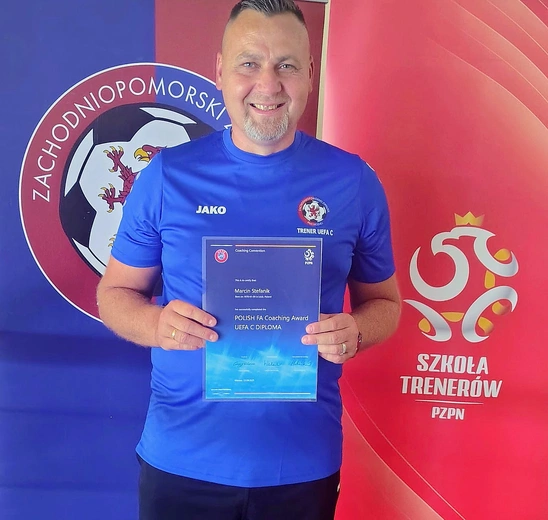 Trener z prestiżową licencją