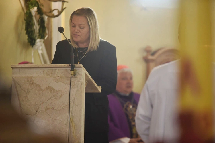 Pożegnanie abp. Józefa Kowalczyka w Jadownikach Mokrych