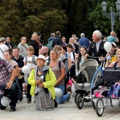 Pielgrzymi na Jasnej Górze