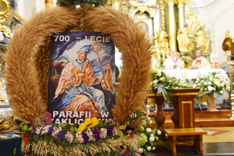 700 lat parafii św. Idziego Opata w Zakliczynie - Msza św. 