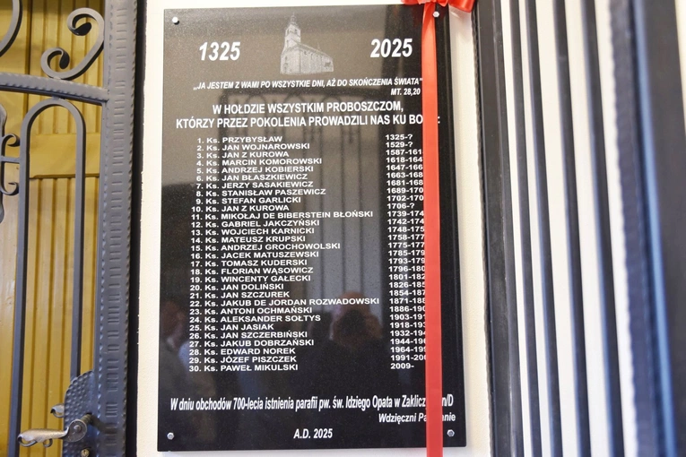 700 lat parafii św. Idziego Opata w Zakliczynie - Msza św. 