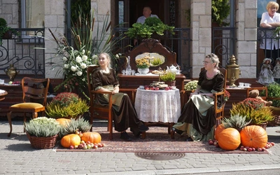 Dożynki diecezjalne w Wielowsi - korowód