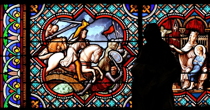 Niekoronowany cesarz - św. Ludwik IX