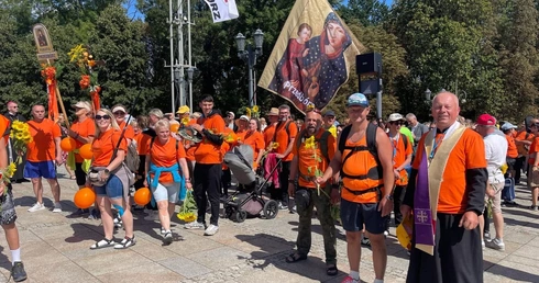 Pielgrzymi z Przedborza na Jasnej Górze