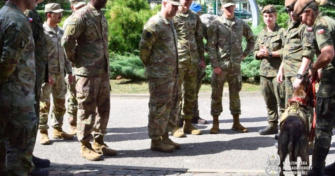 Amerykańscy żołnierze szkolą się z mazowieckimi terytorialsami