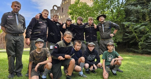 Harcerskie wakacje u Matki Bożej