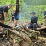 Skauci - obóz harcerzy