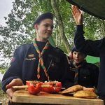 Skauci - obóz harcerzy