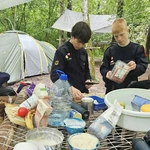 Skauci - obóz harcerzy