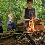 Skauci - obóz harcerzy