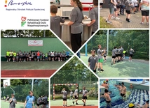 Młodzież z niepełnosprawnościami na olimpijskim obozie w Cetniewie