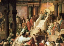 „Św. Augustyn na synodzie w Kartaginie” – malowidło z XIX wieku