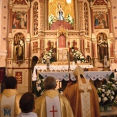 Mszę św. zakończyła modlitwa do Pani Koziańskiej. 