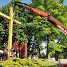 Miejsce modlitwy powstanie w pobliżu majestatycznego krzyża, który wierni umieścili w swojej miejscowości w czerwcu.