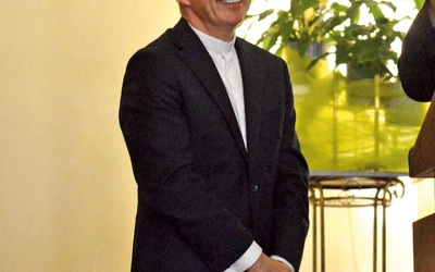 Ks. Wiesław Hudek, dyrektor artystyczny przedsięwzięcia.