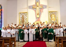 Mszy św. w kaplicy seminaryjnej przewodniczył bp Marek Solarczyk.