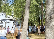 W Eucharystii wzięli udział czciciele patrona, który jest również opiekunem zwierząt.