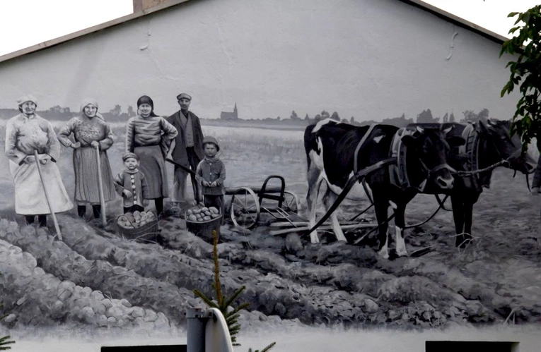 Murale w Walcach