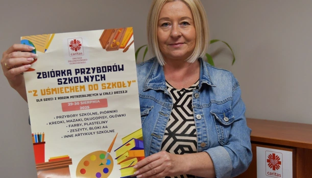 Caritas zaprasza do udziału w zbiórce "Z uśmiechem do szkoły"