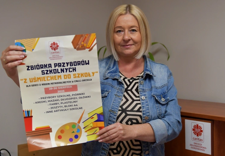 Caritas zaprasza do udziału w zbiórce "Z uśmiechem do szkoły"