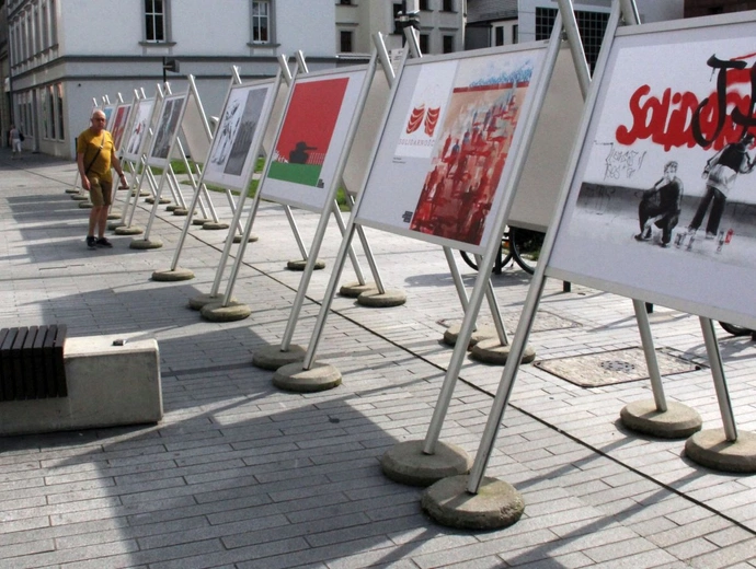 Wystawa "Wolność zaczyna się od słowa solidarność"