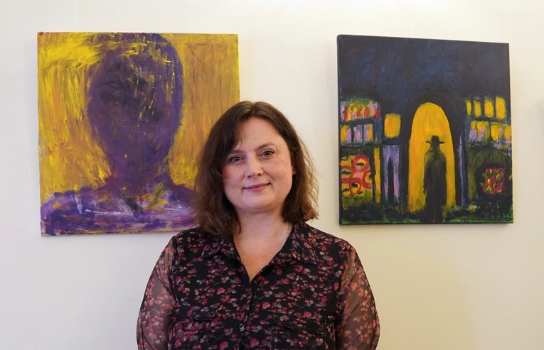 "Narodzić się na nowo". Wystawa Agnieszki Paluch w Domu Edyty Stein