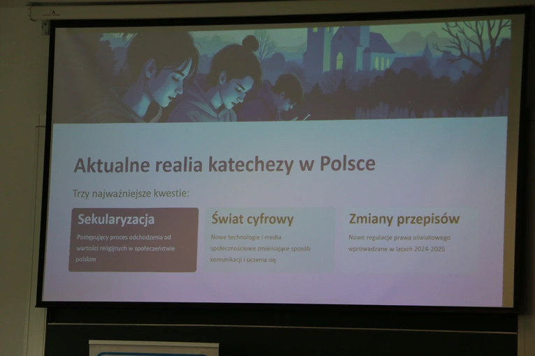 Ciechanów. Spotkanie katechetyczne