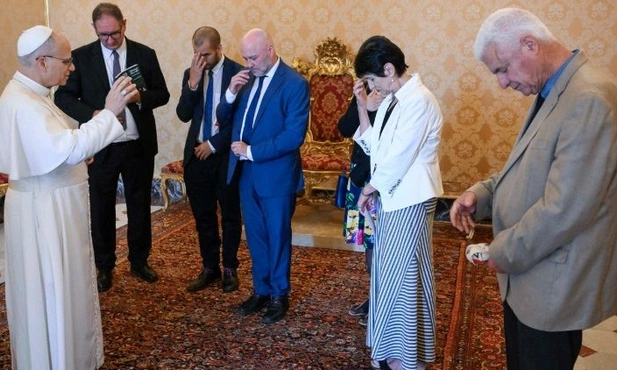 Matka dziennikarza zabitego przez ISIS u Papieża 