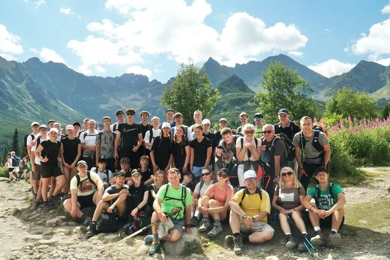 Młodzi z parafii pw. św. Stefana integrowali się w górach