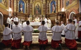 Z Matką Bożą Pocieszenia, św. Fidelisem i Aureliuszem
