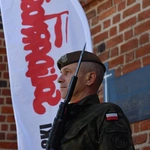 Polowa Msza św. przy katedrze na 45 lat Solidarności