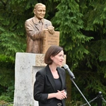 Odsłonięcie pomnika Stefana Banacha 