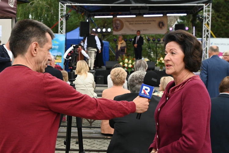 Odsłonięcie pomnika Stefana Banacha 