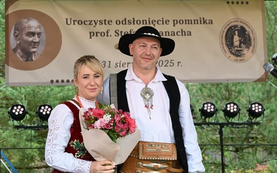 Odsłonięcie pomnika Stefana Banacha 