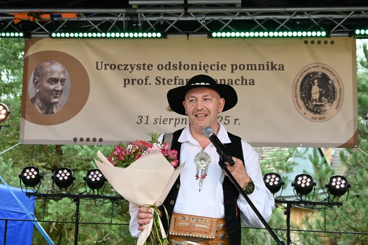 Odsłonięcie pomnika Stefana Banacha 