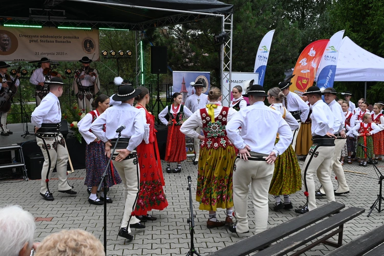 Odsłonięcie pomnika Stefana Banacha 