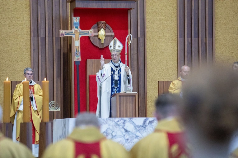 Odprawa katechetyczna w Świątyni Opatrzności Bożej