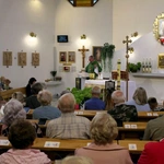 Msza św. w I rocznicę śmierci ks. Tomasza Horaka w sanktuarium Maria Hilf k. Zlatych Hor