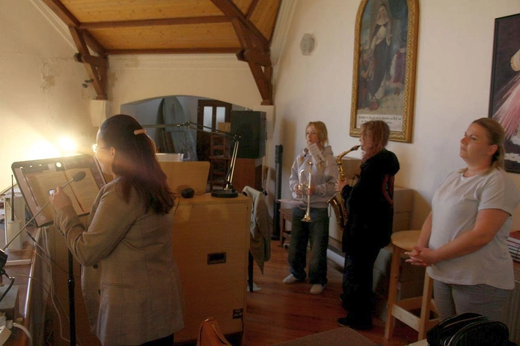 Msza św. w I rocznicę śmierci ks. Tomasza Horaka w sanktuarium Maria Hilf k. Zlatych Hor