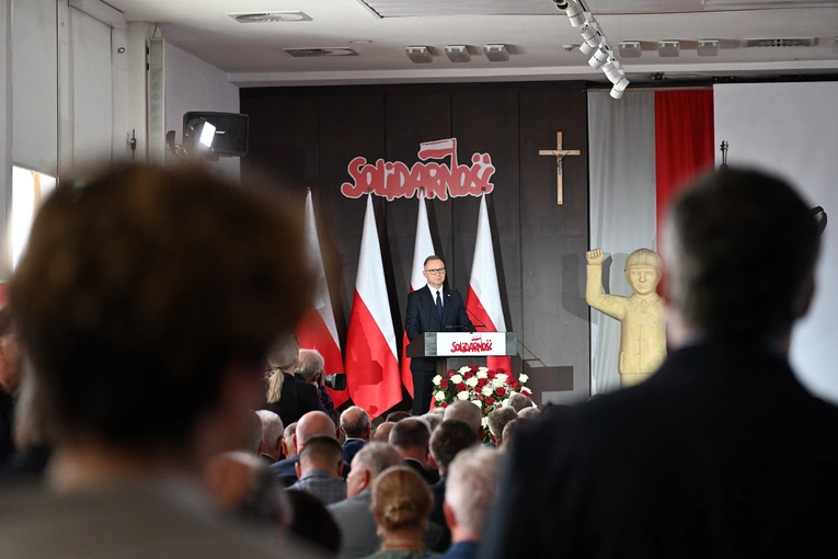 Rocznicowe uroczystości Solidarności w Gdańsku